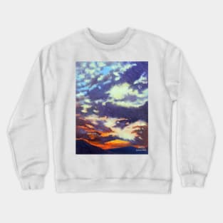'Mountain Sunset' Crewneck Sweatshirt